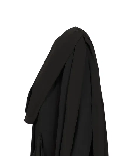Mm6 Maison Margiela Layered Dress Dresses Black In Black