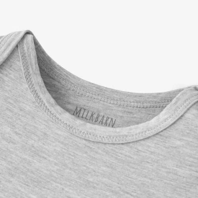 Milkbarn Luxe Solid One Piece In Gray