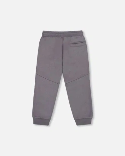 Deux Par Deux Fleece Sweatpants With Pockets In Gray