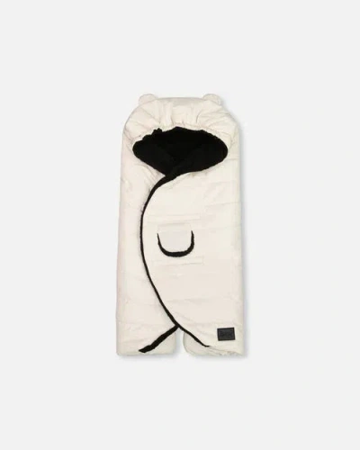 Deux Par Deux Gender Inclusive Snugly Wrap Designed For Car Seat And Stroller In White