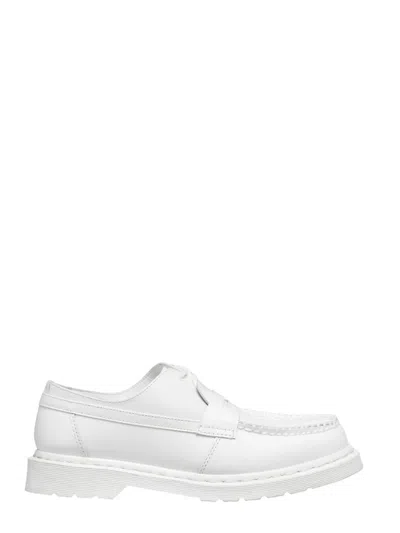 Mm6 X Dr. Martens White Loafer