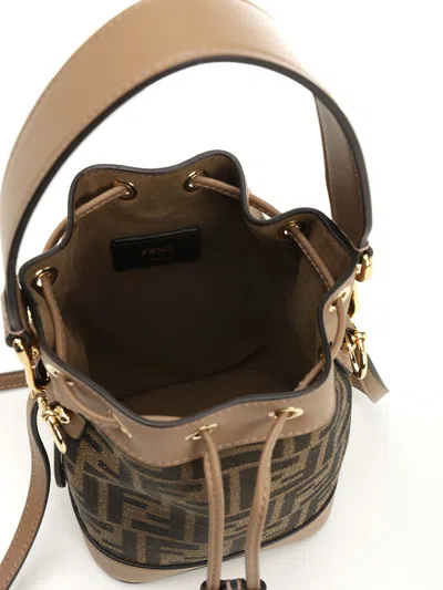 Fendi Mon Tresor Handbags Brown