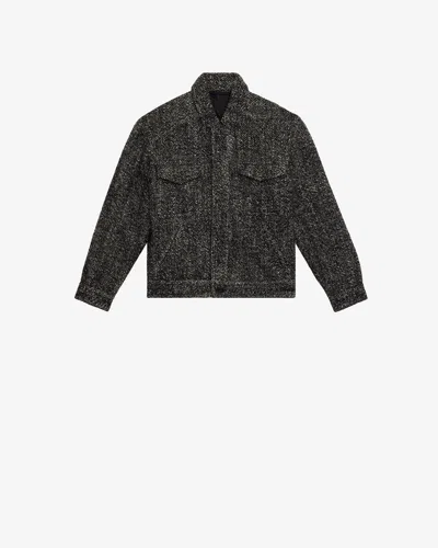 Isabel Marant Jacke Folco In Black