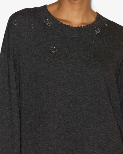 Isabel Marant Cassandre Sweater In Black