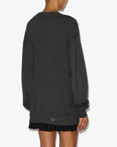 Isabel Marant Cassandre Sweater In Black