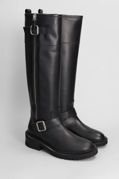 Via Roma 15 Botas - Negro In Black