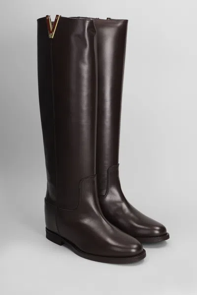 Via Roma 15 Botas - Marrón Oscuro In Brown