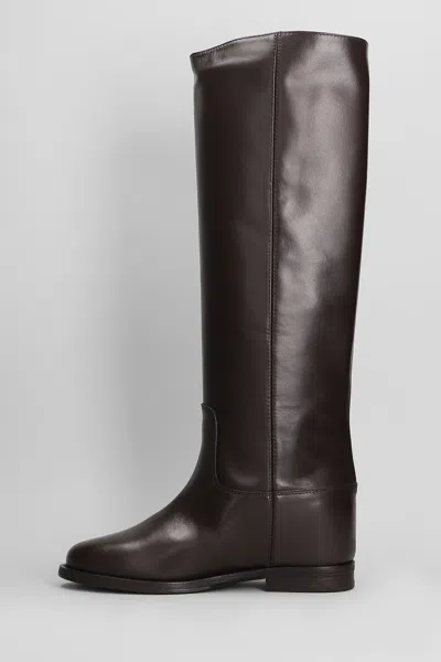Via Roma 15 Botas - Marrón Oscuro In Brown