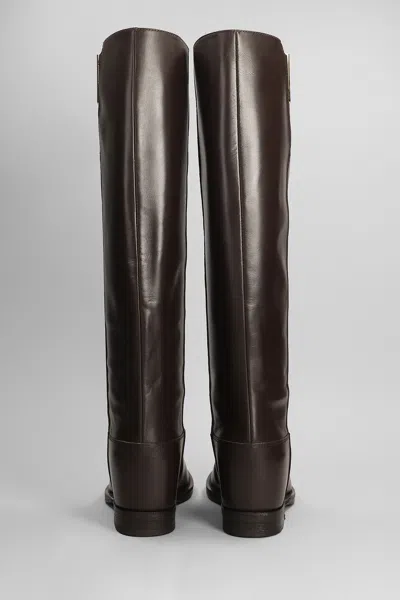 Via Roma 15 Botas - Marrón Oscuro In Multi