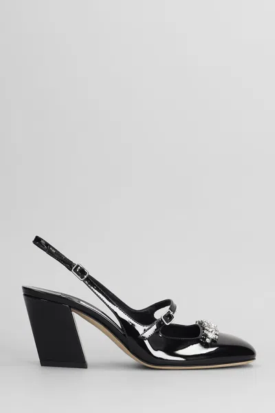 Jimmy Choo 'belinda' Block Heel Square Toe Pumps In Black
