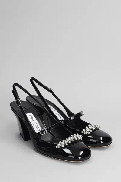 Jimmy Choo 'belinda' Block Heel Square Toe Pumps In Black