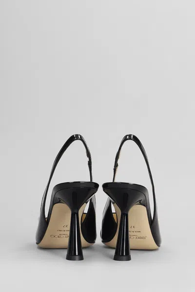 Jimmy Choo Graphic Stiletto Heel Pointed Toe In Black