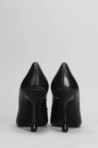 Jimmy Choo Scarlett 95 Leather Pumps In Black