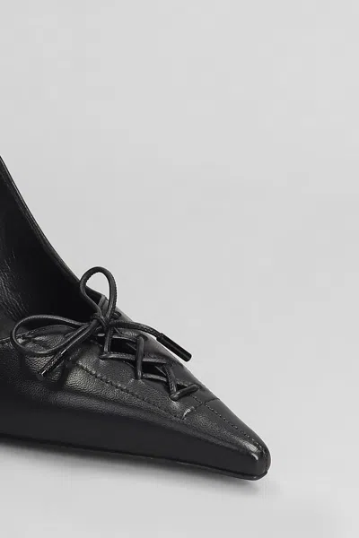 Jimmy Choo Scarlett 95 Leather Pumps In Black