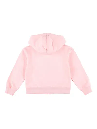 泰迪熊印花拉链运动套装