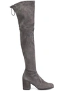 Stuart Weitzman 'tieland' Boots In Grey