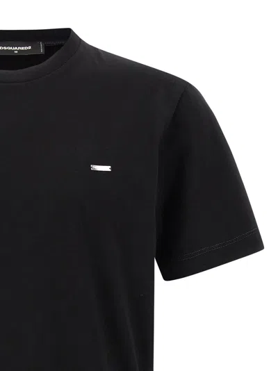 Dsquared2 Dsquared Men Cotton T-shirt In Black
