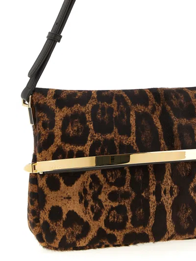 Tod's Tods Tod S Magenta Bag Flap Shoulder Bag In Brown