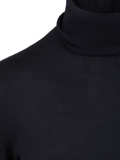 Dries Van Noten Munas Jumper Regular Fit Knitwear Blue In Black