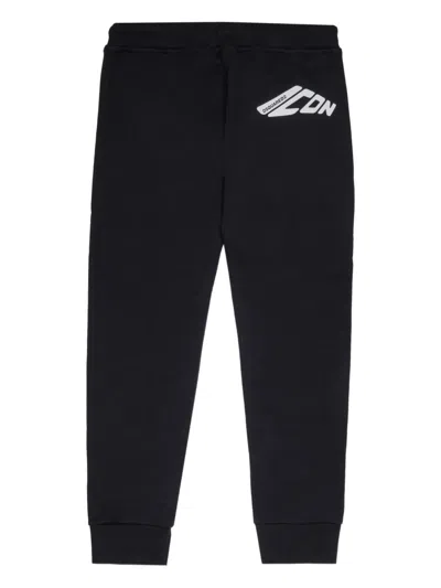 Dsquared2 Drawstring Sweatpants In Black