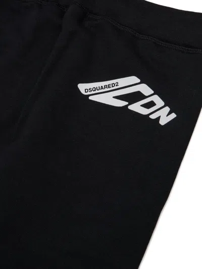 Dsquared2 Drawstring Sweatpants In Black