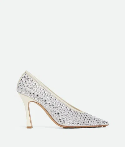 Bottega Veneta Sofia Pump In Silver