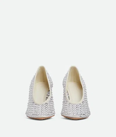 Bottega Veneta Sofia Pump In Silver