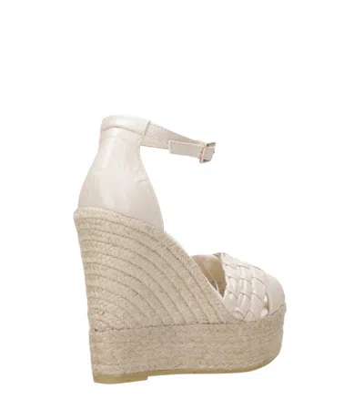 Espadrilles Sandals Ivory In White