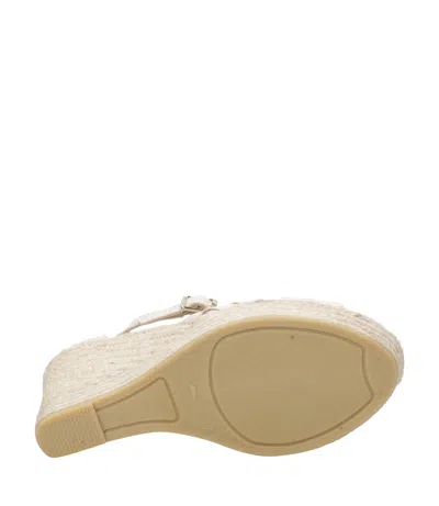 Espadrilles Sandals Ivory In White