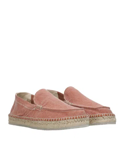 Espadrilles Sandals Red In Pink