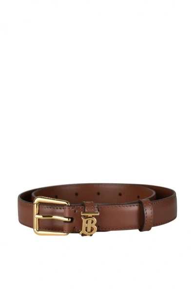 Burberry Women Belt In Brown