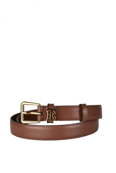 Burberry Women Belt In Brown