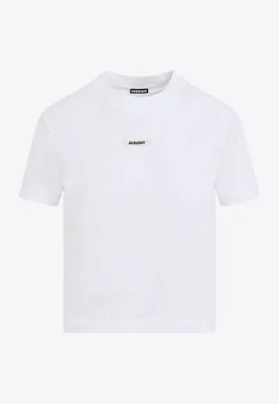 Jacquemus The Gros Grain T-shirt In White