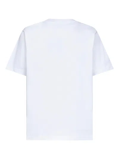 Casablanca Print T-shirt In White