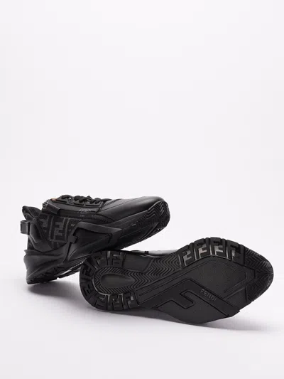 Fendi Flow Sneakers In Black