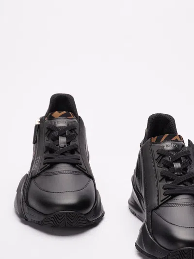 Fendi Flow Sneakers In Black