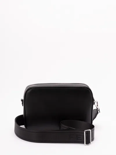 Fendi Adjustable Detachable Shoulder Strap Camera Case In Black