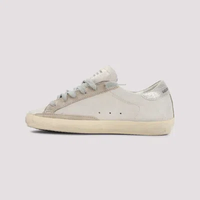 Golden Goose Sneaker Super Star Platinum/beige In Neutral