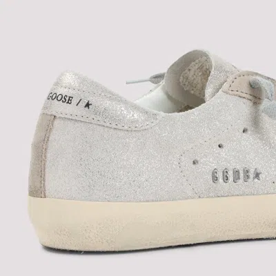 Golden Goose Sneaker Super Star Platinum/beige In Neutral