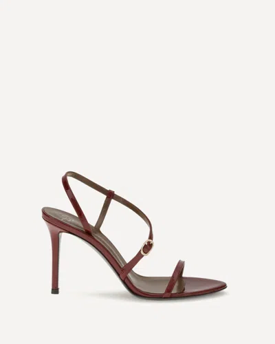 Giuseppe Zanotti 90mm Buckle-detail Stiletto Sandals In Red