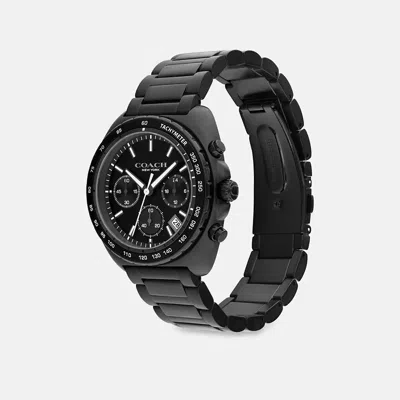 Coach Charter Chronograph Watch, 39mm In Black | ModeSens