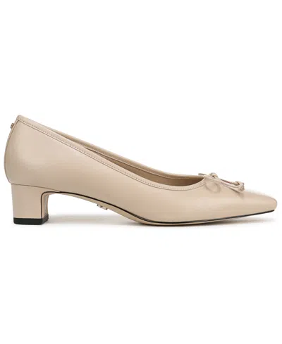Sam Edelman Women's Rinda Leather Kitten Heel Pumps