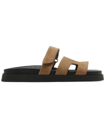 Steve Madden Women's Mayven Footbed Slide Sandals In Brown