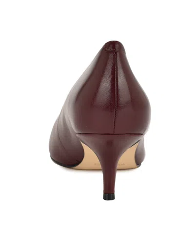 Nine West Adalys Pointed Toe Pump In Red