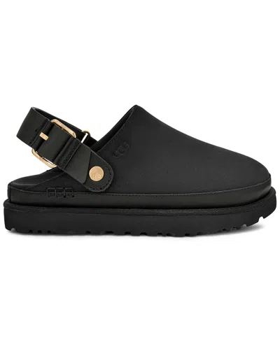 Ugg Goldenstar Villa Black Clog In Black