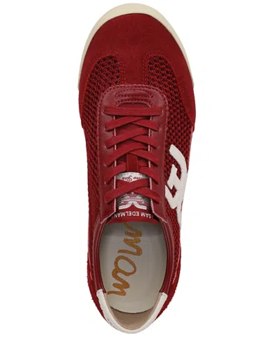 Sam Edelman Women's Ivey Mesh Sneakers In Red