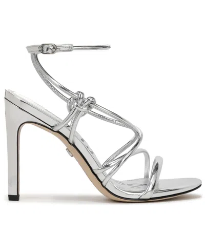Sam Edelman Women's Isadora Strappy Sandals In Silver