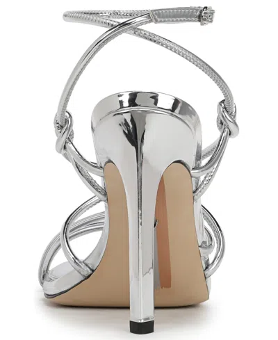 Sam Edelman Women's Isadora Strappy Sandals In Silver
