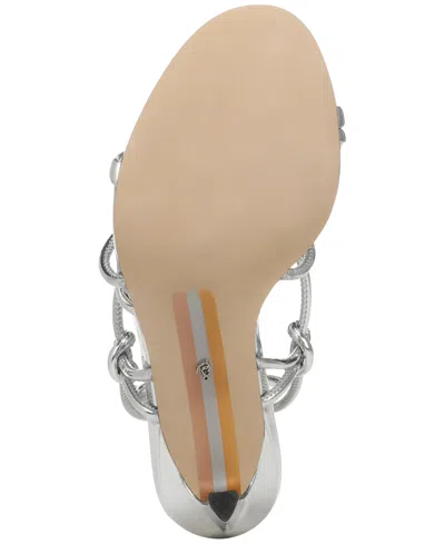 Sam Edelman Women's Isadora Strappy Sandals In Silver