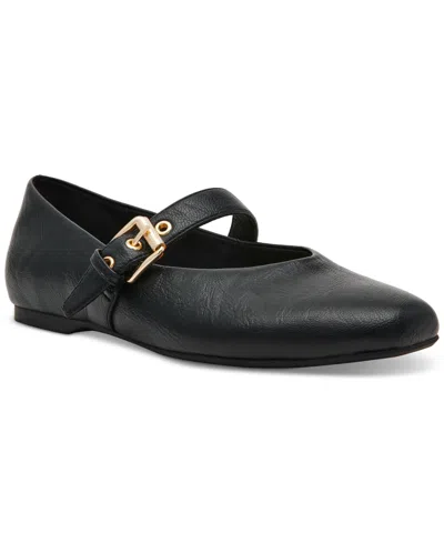 Dv Dolce Vita Women's Mulaney Buckle Mary Jane Flats In Black